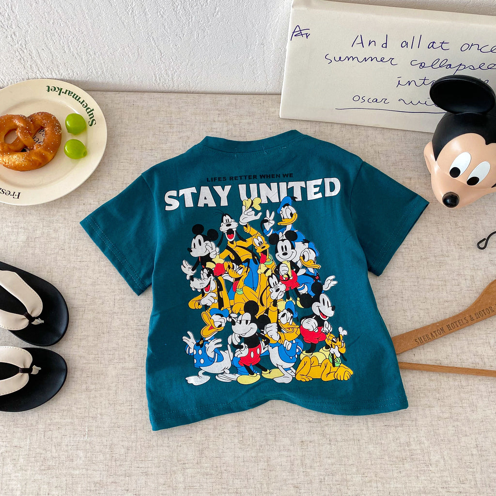 Cartoon Print T-shirt