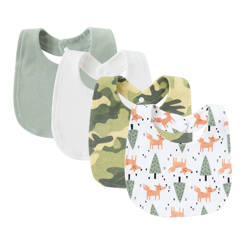 Baby Bibs Set (4pcs)