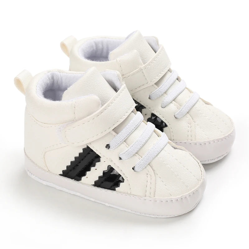 Striped Baby Sneakers