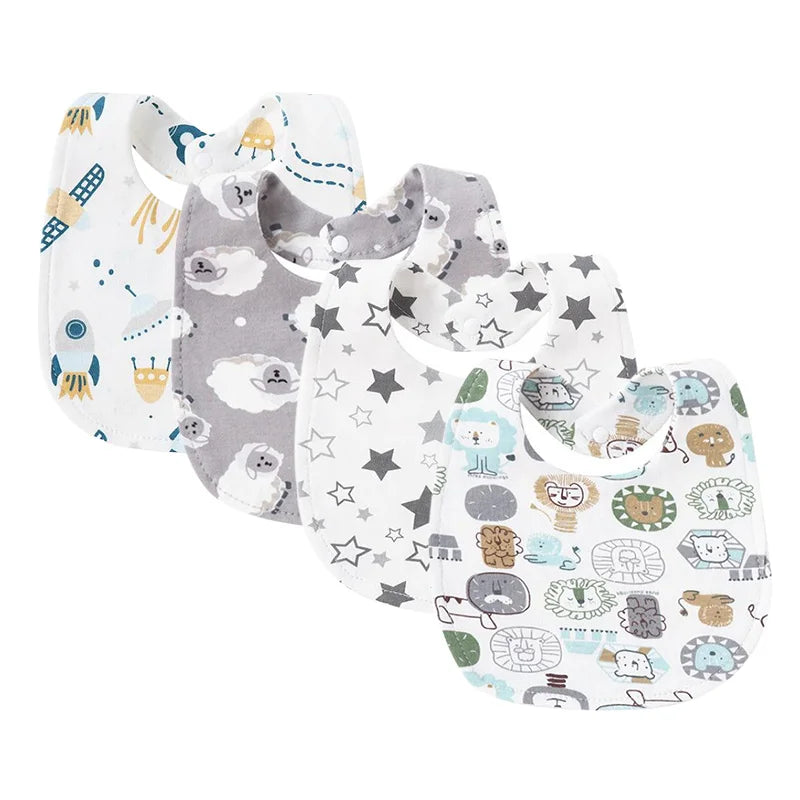 Baby Bibs Set (4pcs)