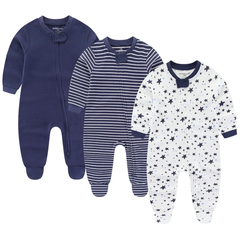 Cotton Baby Jumpsuit Set