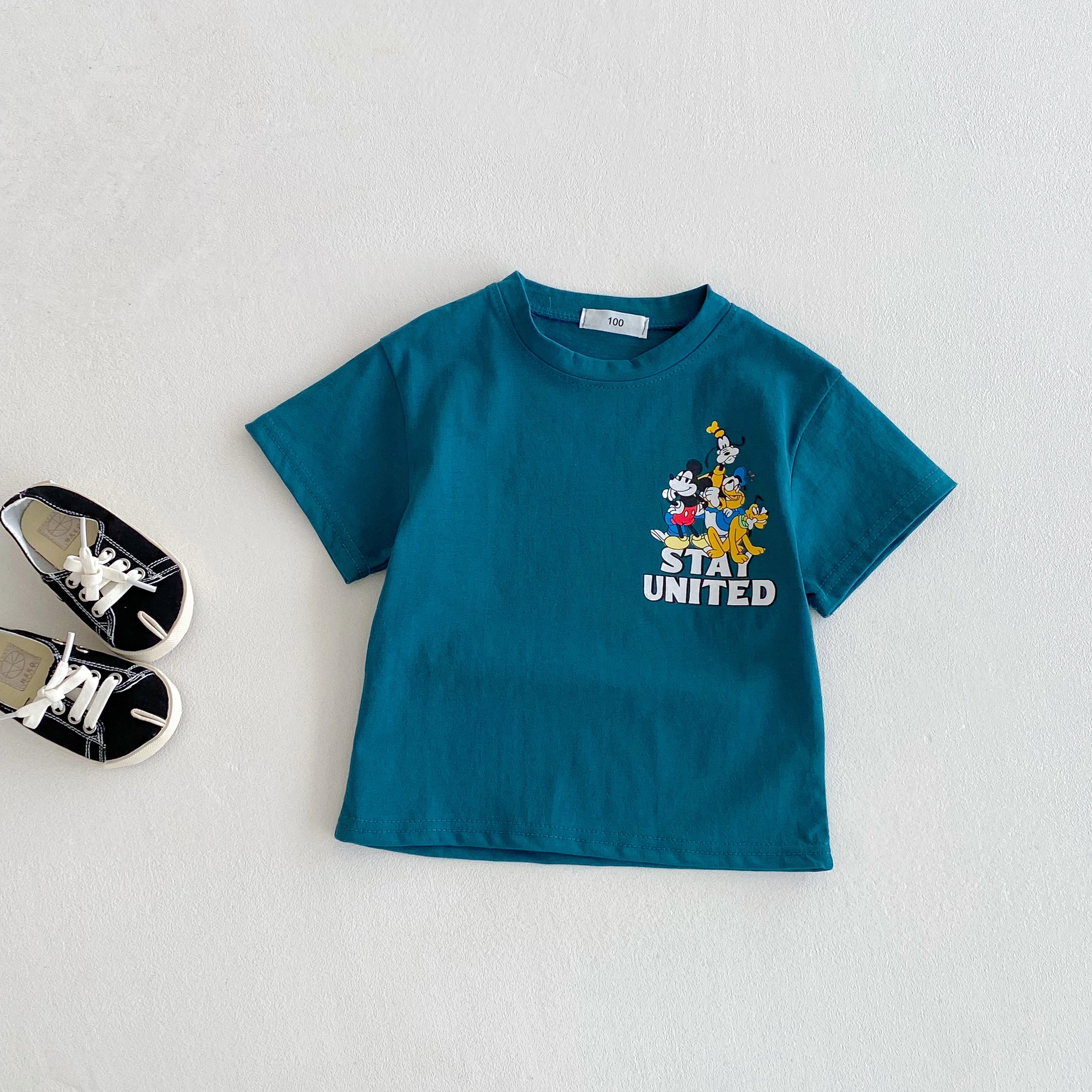 Cartoon Print T-shirt