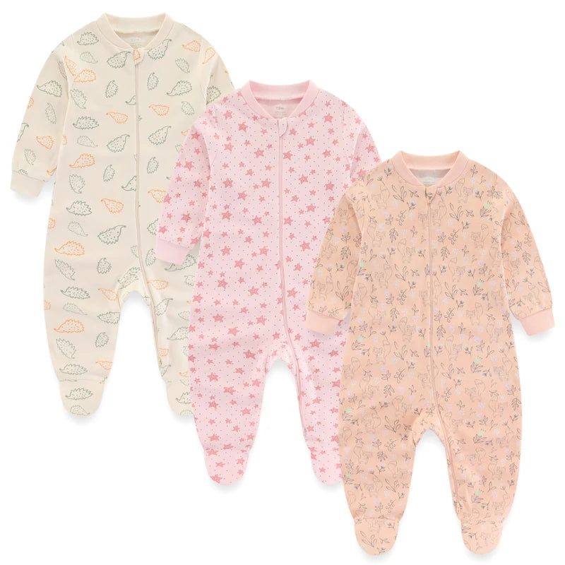 Cotton Baby Jumpsuit Set
