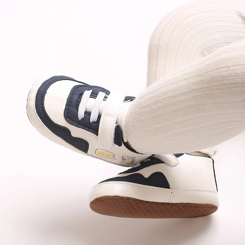 Color Block Baby Shoes