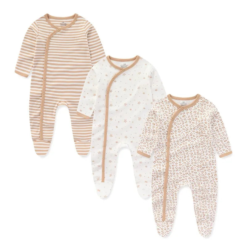 Cotton Baby Jumpsuit Set