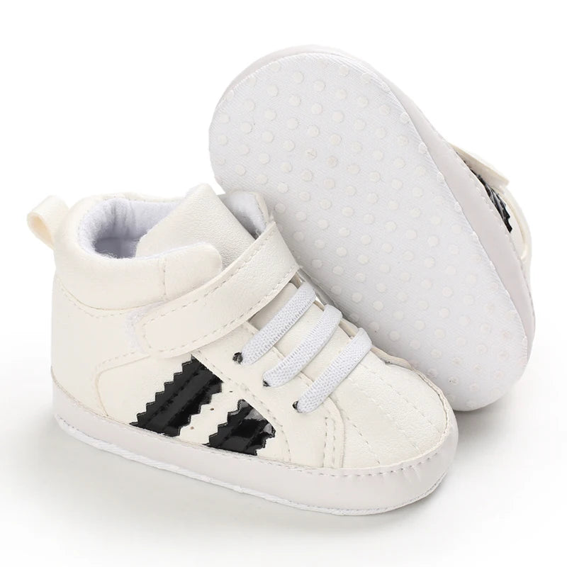 Striped Baby Sneakers