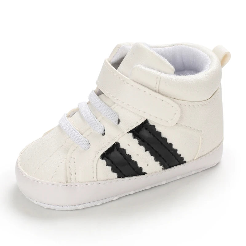 Striped Baby Sneakers