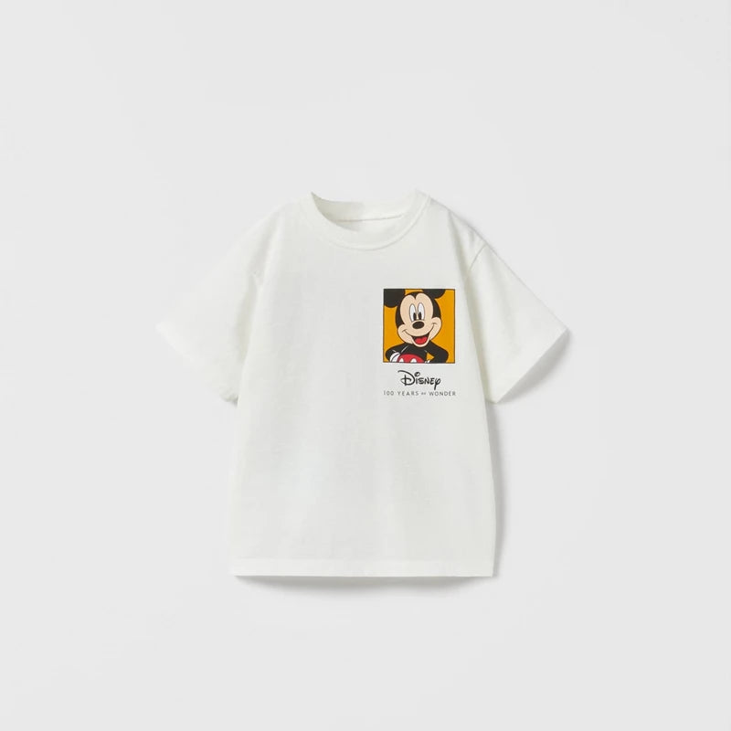 Cartoon Print T-shirt