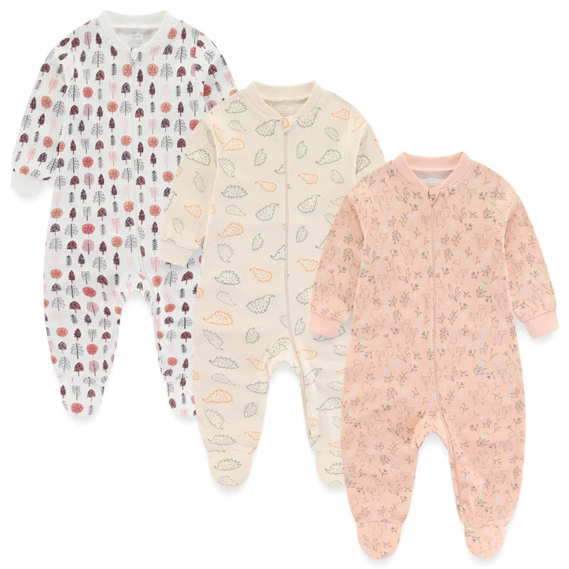 Cotton Baby Jumpsuit Set