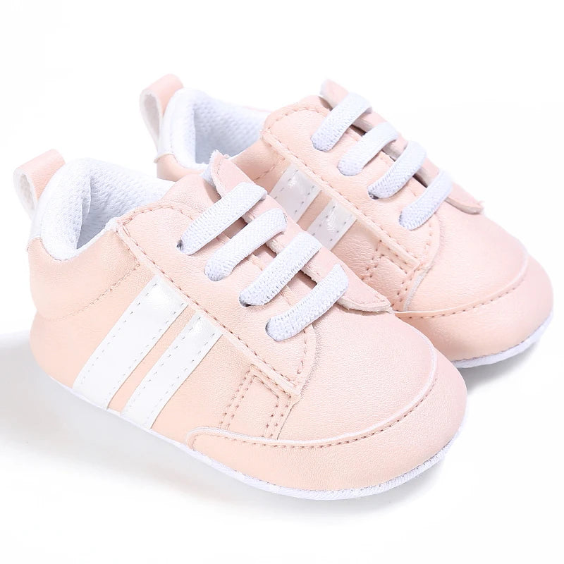 Striped Baby Sneakers