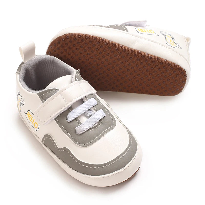 Color Block Baby Shoes