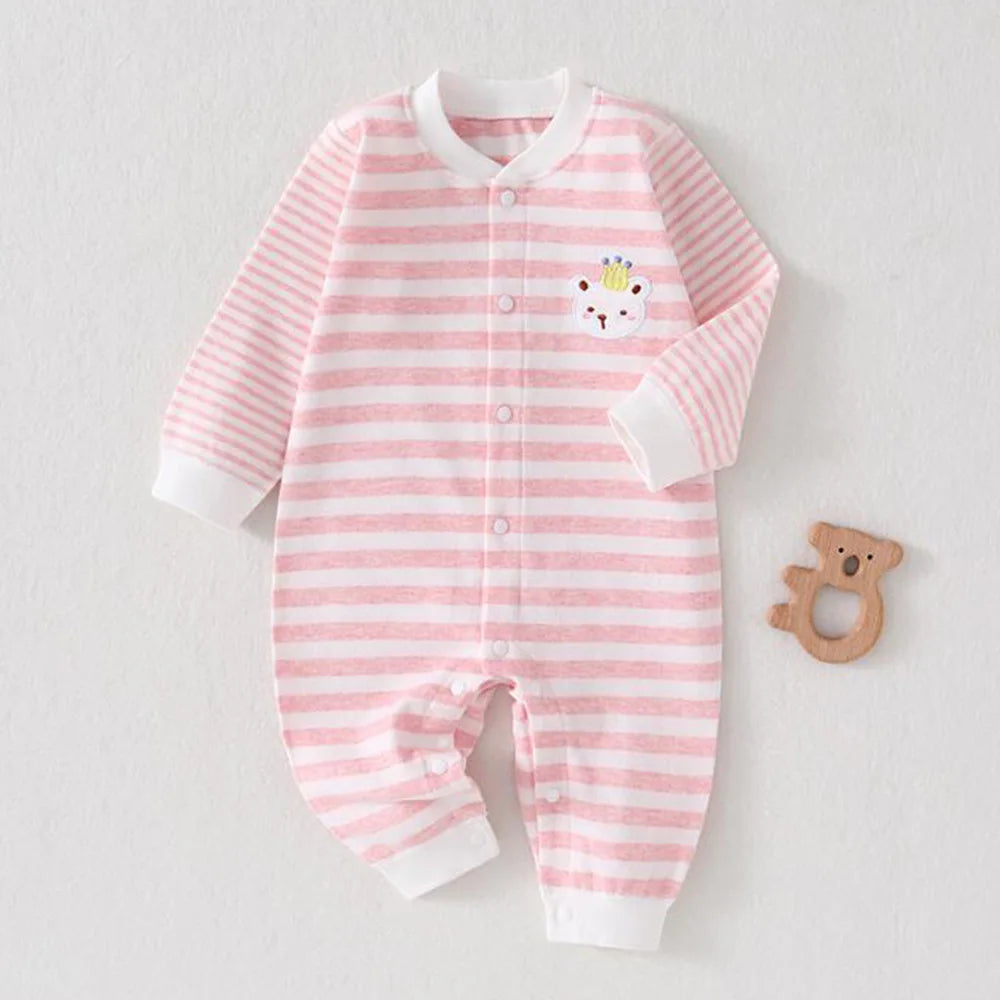 Striped Baby Romper
