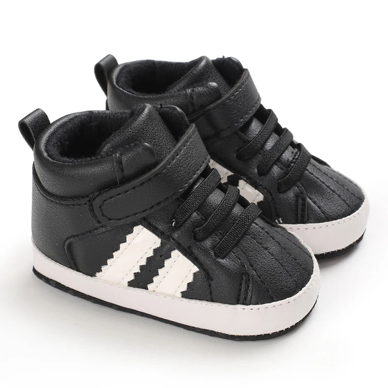 Striped Baby Sneakers