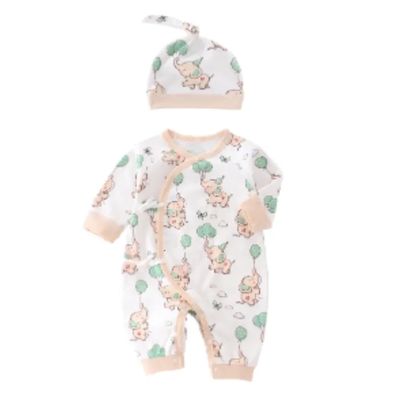 Baby Romper with Hat