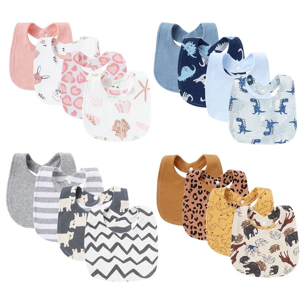 Baby Bibs Set (4pcs)