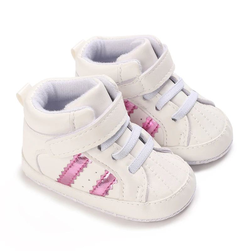 Striped Baby Sneakers