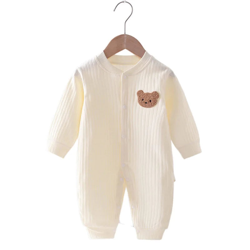 Autumn Bear Romper
