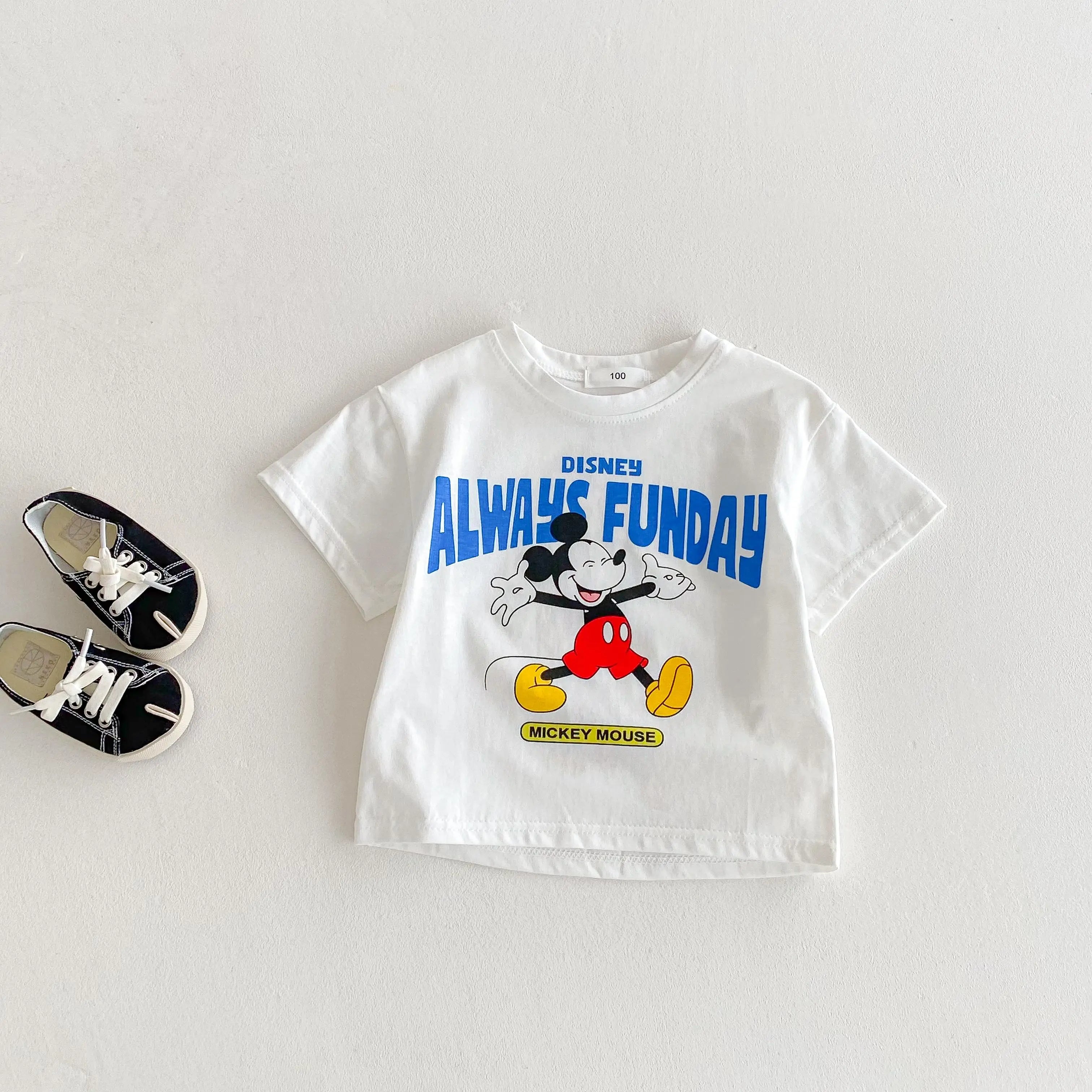 Cartoon Print T-shirt