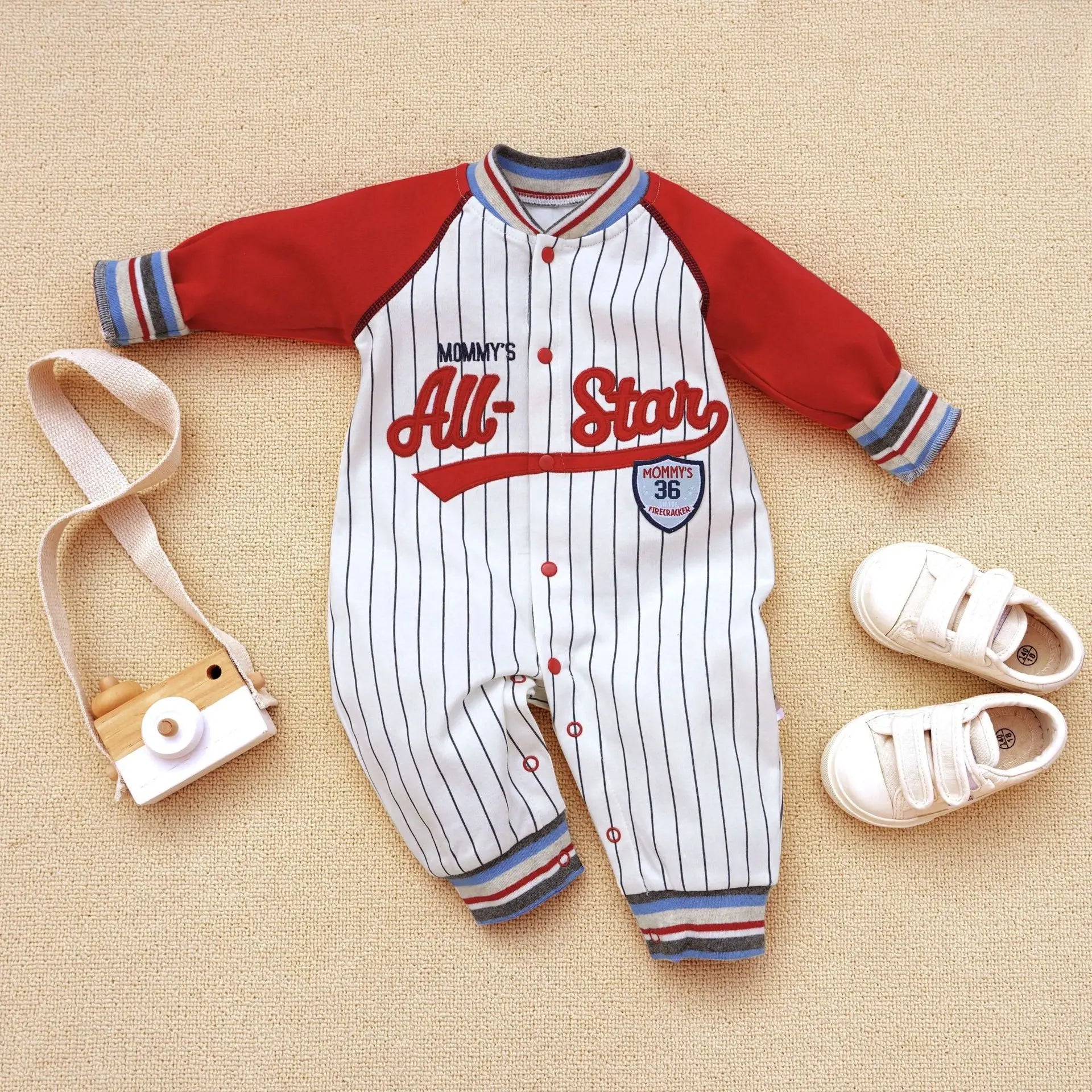 Baby Baseball Coverall