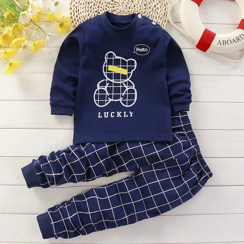 Autumn Pajamas Set